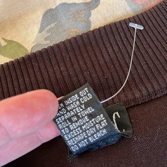 INC International Concepts Size Large
3/4 Sleeve Rhinestone Snap Buttons $89 NEW - Picture 10 of 12